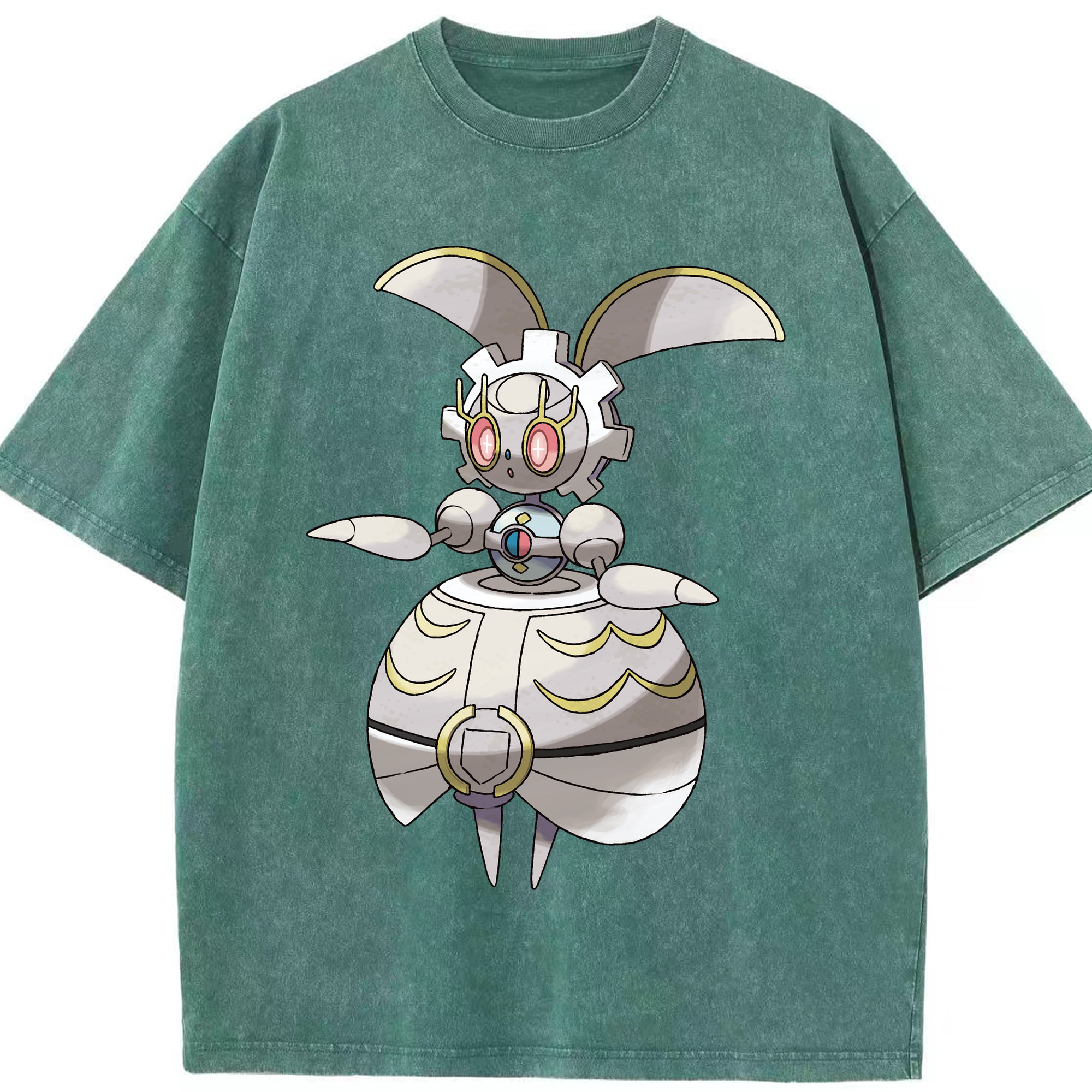 （画像用） ポケットモンスター Pokémon 綿100% ヴィンテージ風 半袖Tシャツ（フロントプリント）